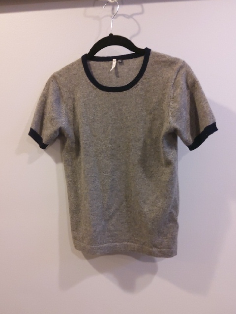 KATAYONE ADELI Cashmere💥NWOT 💥Crewneck Short-Sleeve Sweater